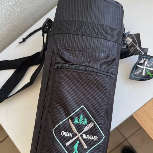 GreenTraveler Complete Portable Food Container Set + Insulated Carry Bag – New - Picture 9 of 11